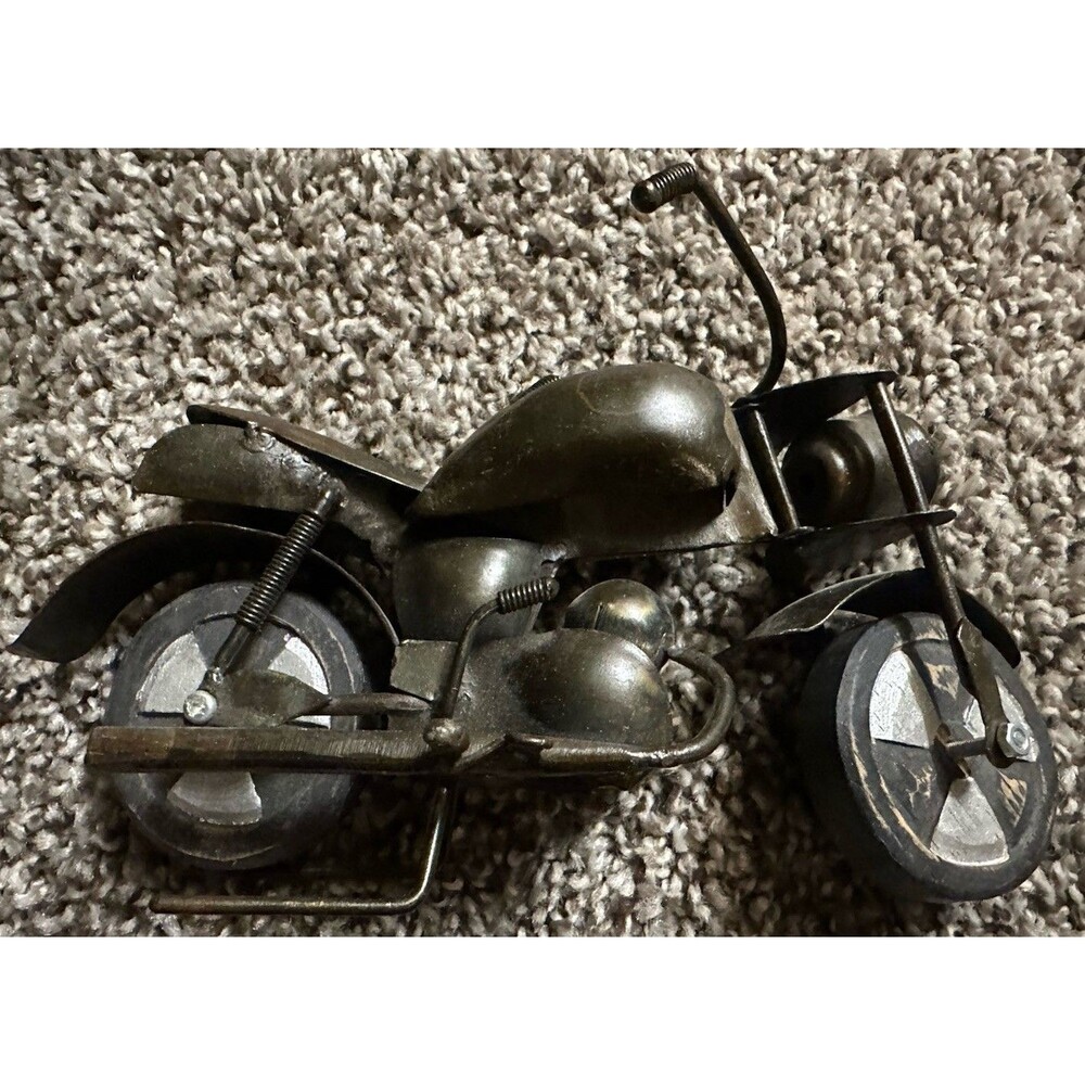 Vintage Metal Harley Davidson Model Display Toy Motorcycle